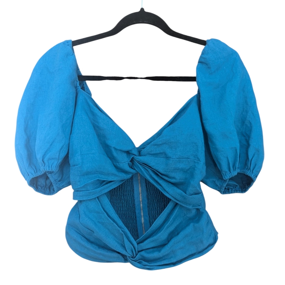 Reformation Karina Linen Top - Picture 5 of 9